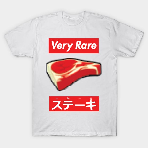 Very Rare Steak T-Shirt by imprintinginc